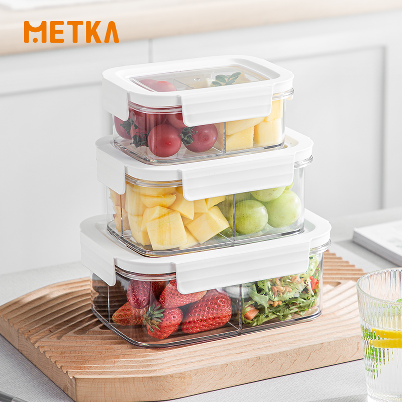 Meal Prep Kits - Salad Lunch Box Portable Visibility Sealed