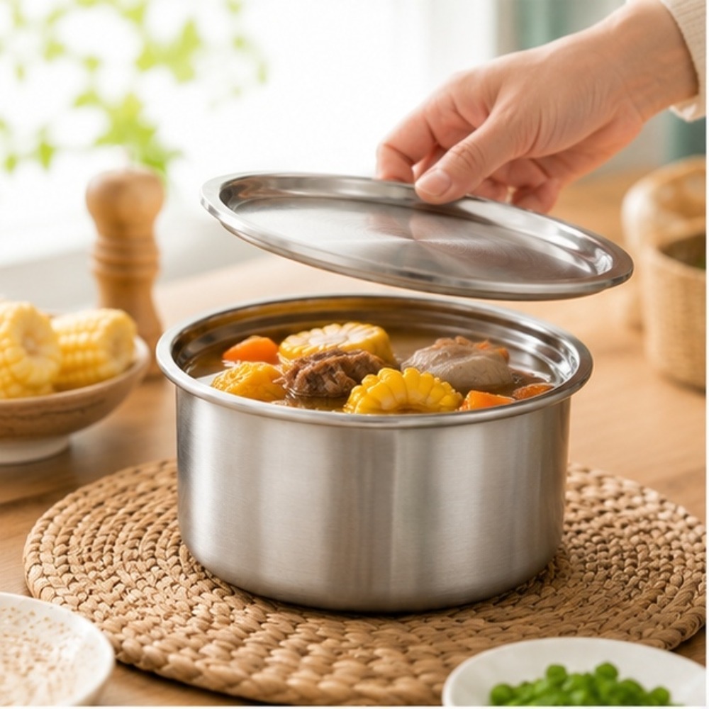 Meal Prep Food - 304 Stainless Steel Ramekin with Lid