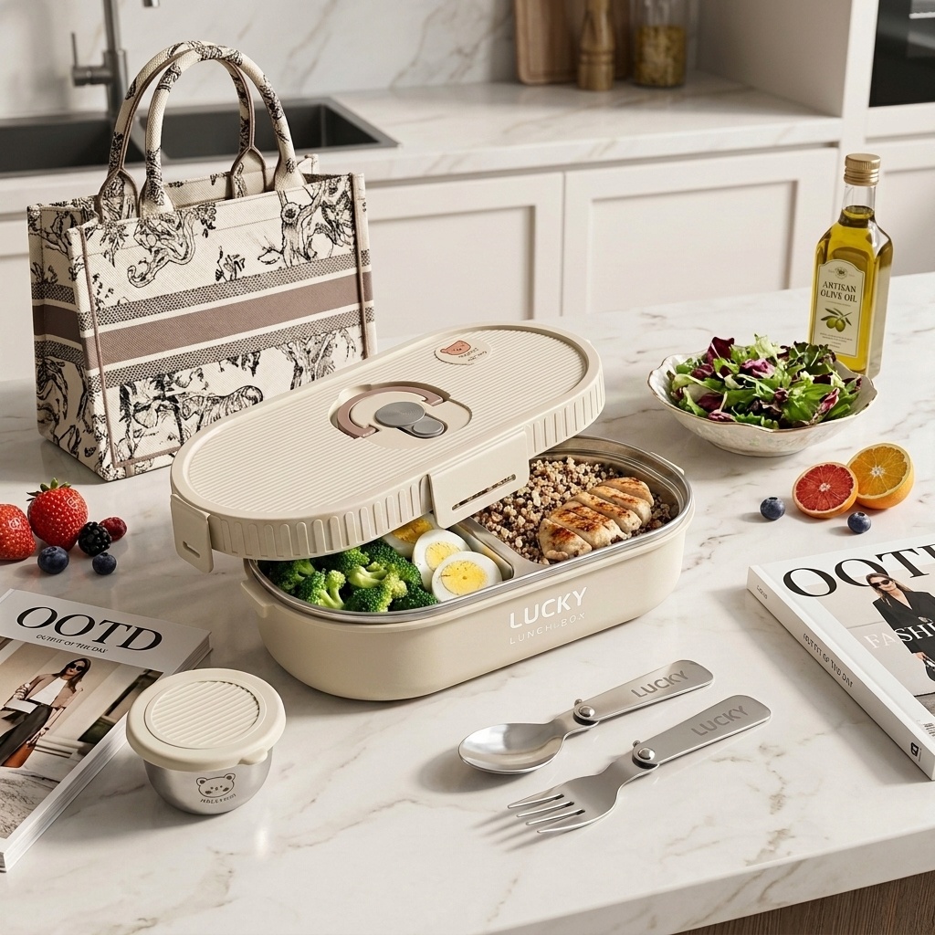 Meal Prep Kits - Microwavable 304 Stainless Steel Bento Lunch