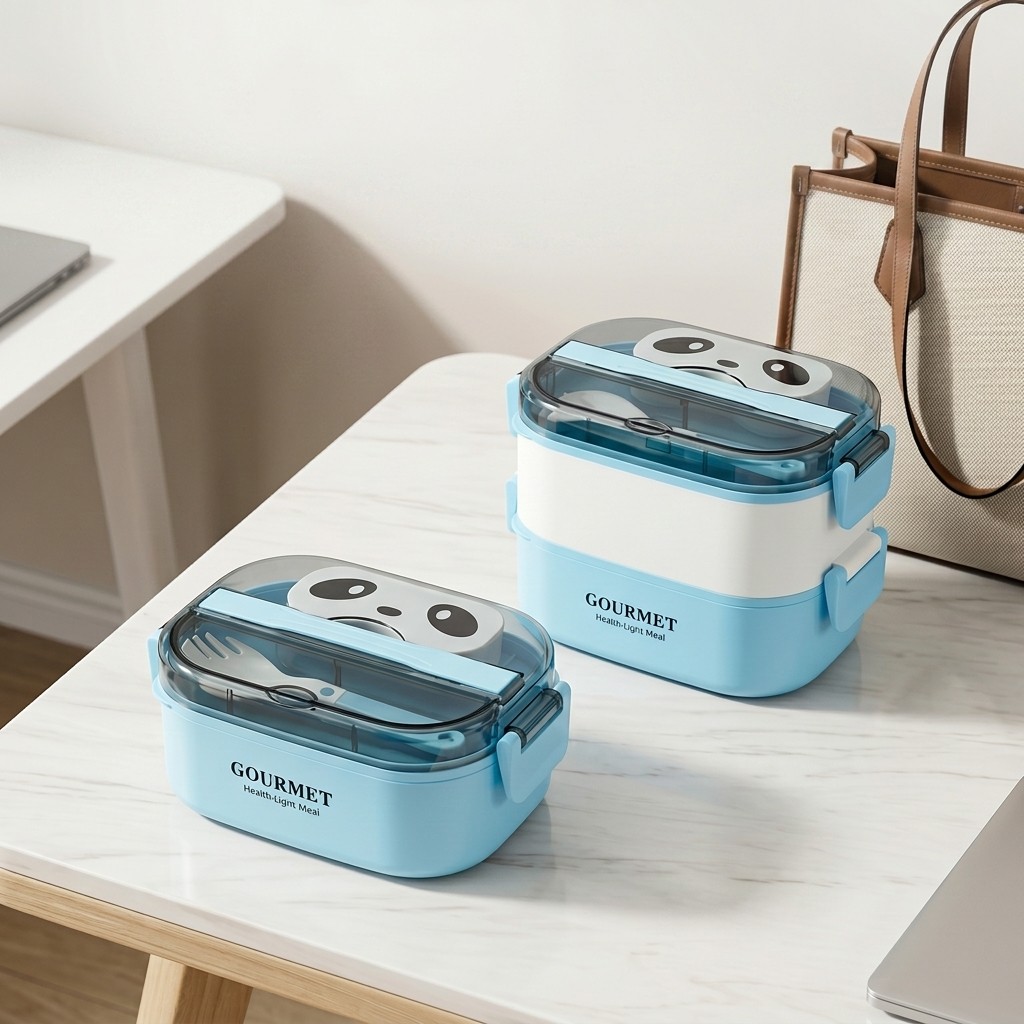 Meal Prep Or Prep Meal - Microwavable Plastic Bento Box Kids Adults