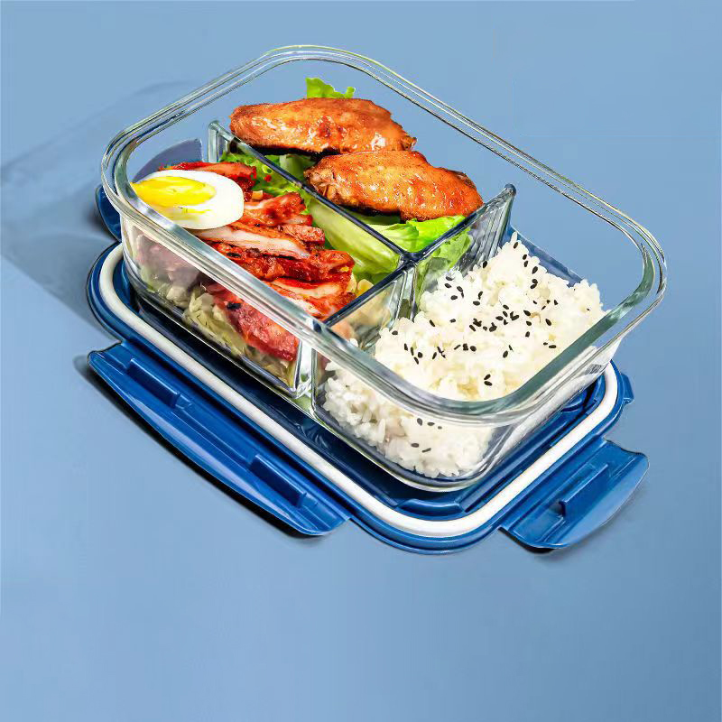 Meal Prep Kits - New style Lunch Box Glass 1050ml