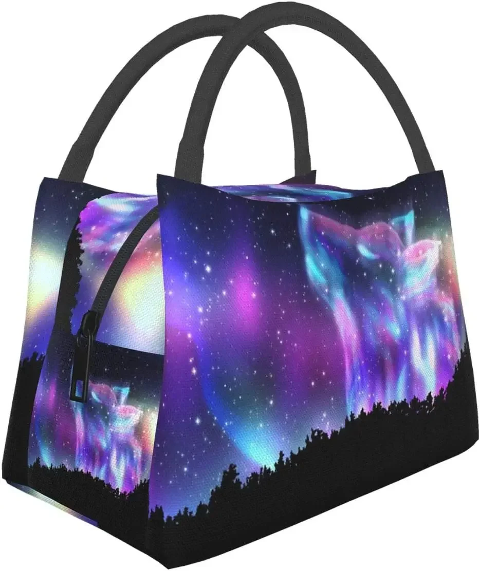 Galaxy Wolf Thermal Lunch Bag  - Meal Prep Tofu recension och pris