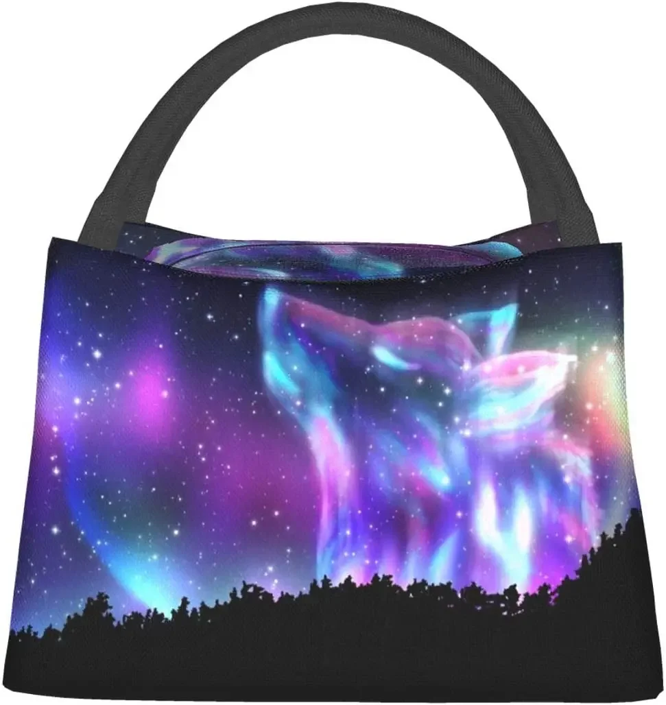 Galaxy Wolf Thermal Lunch Bag  - Meal Prep Tofu recension och pris