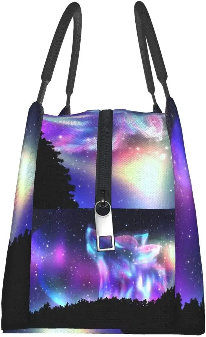 Galaxy Wolf Thermal Lunch Bag  - Meal Prep Tofu recension och pris
