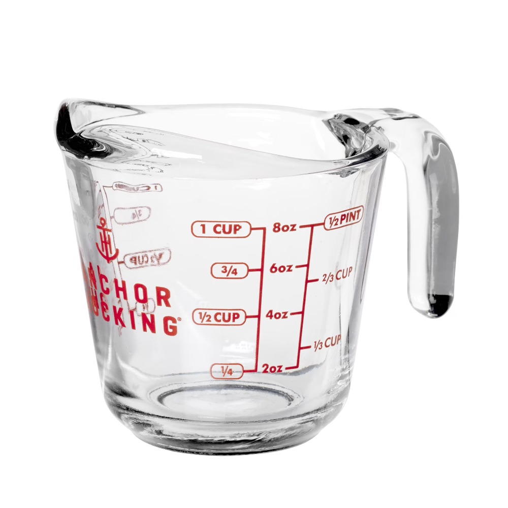 2-Pack Glass Measuring Cups Se - Meal Prep Easy recension och pris