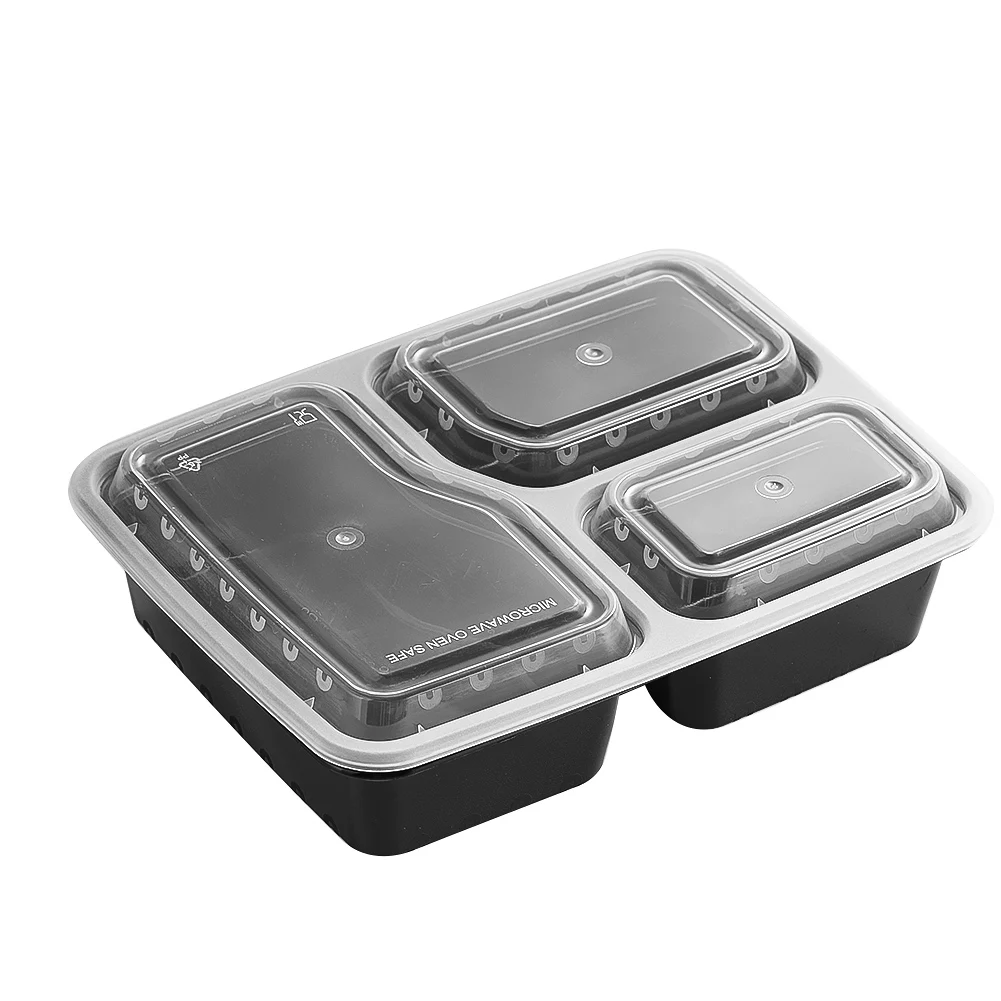 7 Pack 3 Compartment Meal Prep - Meal Prep Kits recension och pris