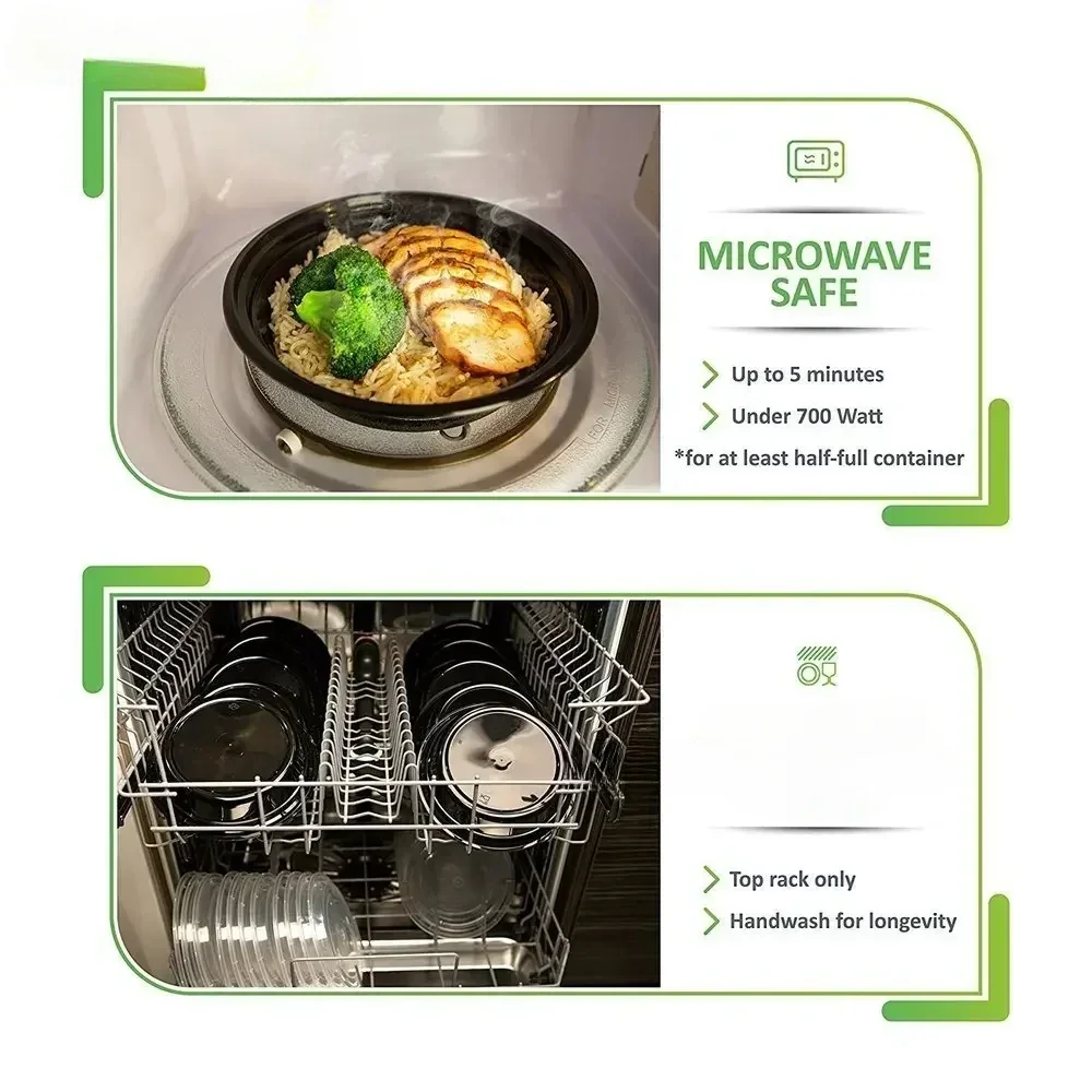 Meal Prep Containers Plastic F - Meal Prep Kits recension och pris