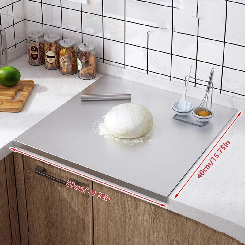 Stainless Steel Cutting Board, - Food Prep Mat recension och pris
