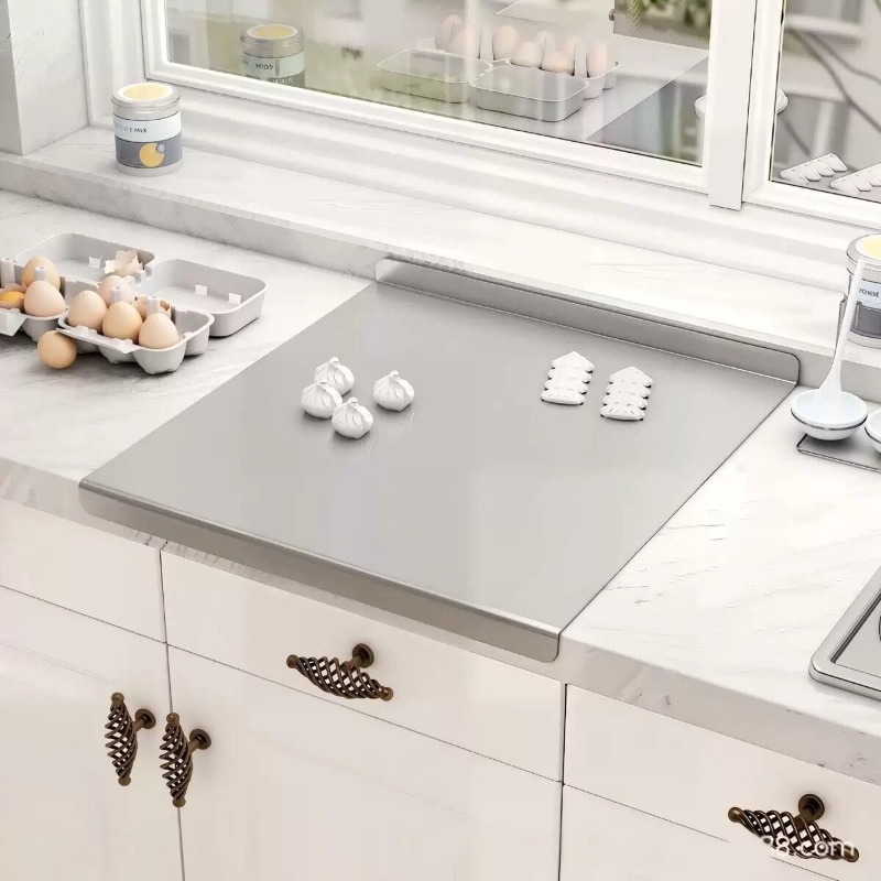 Stainless Steel Cutting Board, - Food Prep Mat recension och pris