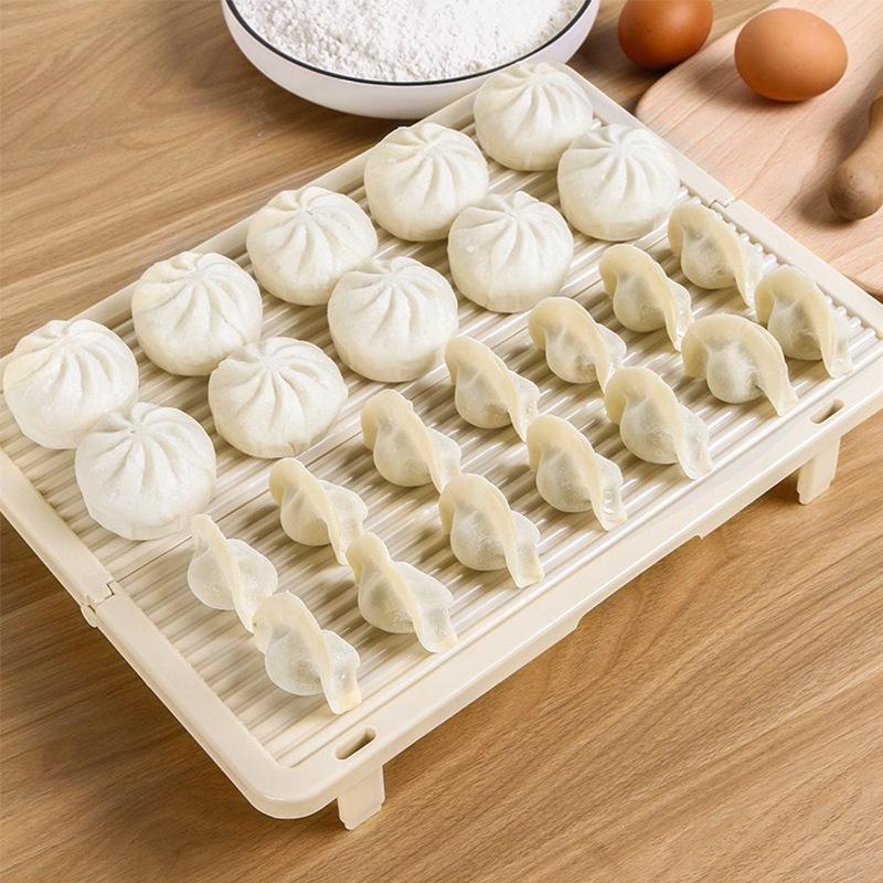 Foldable Dumpling Drying Tray  - Food Prep Mat recension och pris
