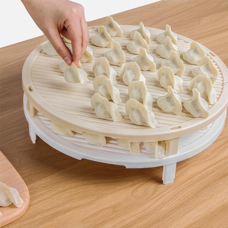 Foldable Dumpling Drying Tray  - Food Prep Mat recension och pris