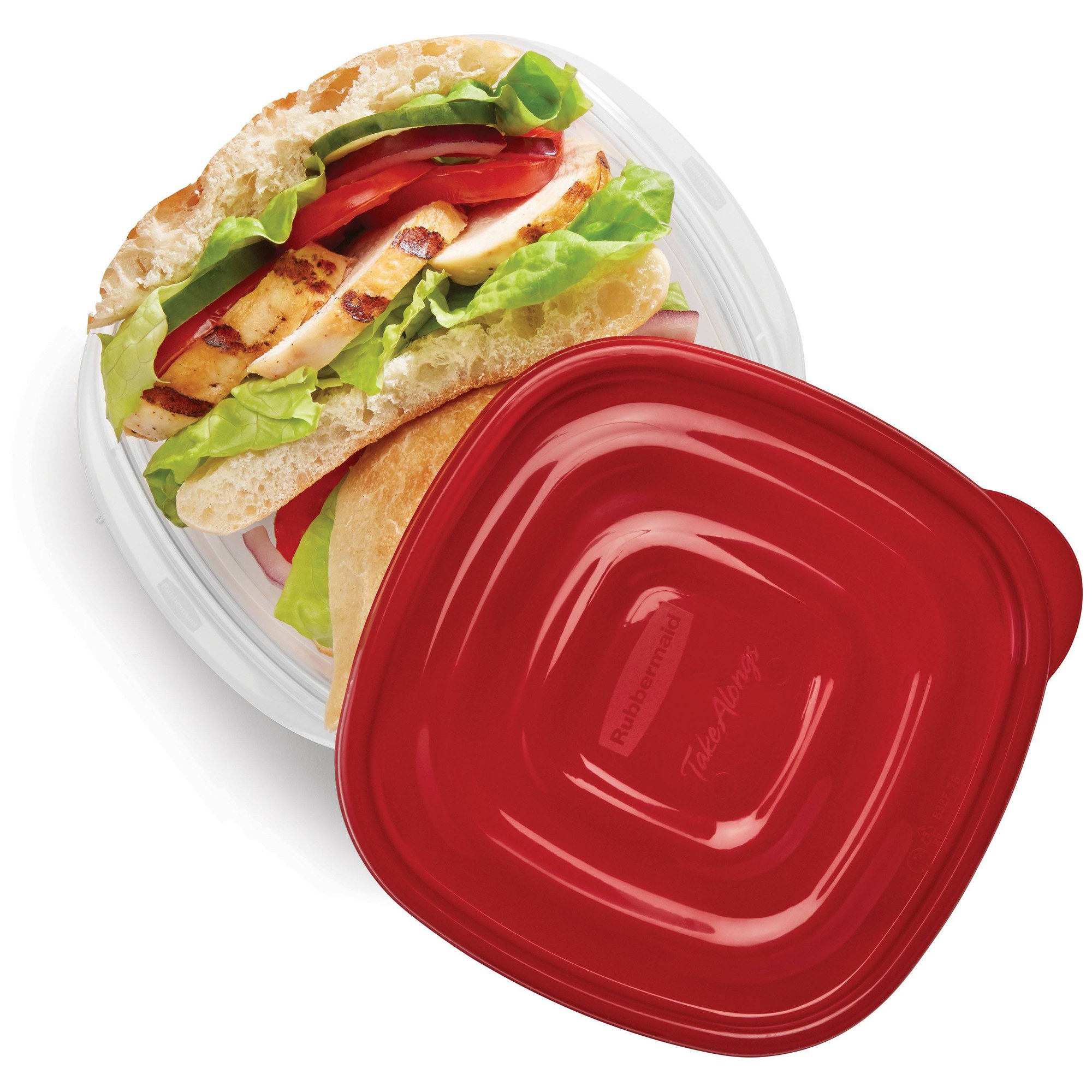 5pcs Red Lid Food Storage Cont - Meal Prep Food recension och pris