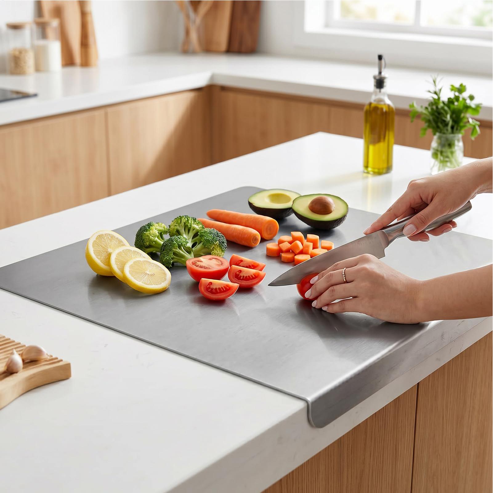 Non Slip Stainless Steel Cutti - Meal Prep Easy recension och pris