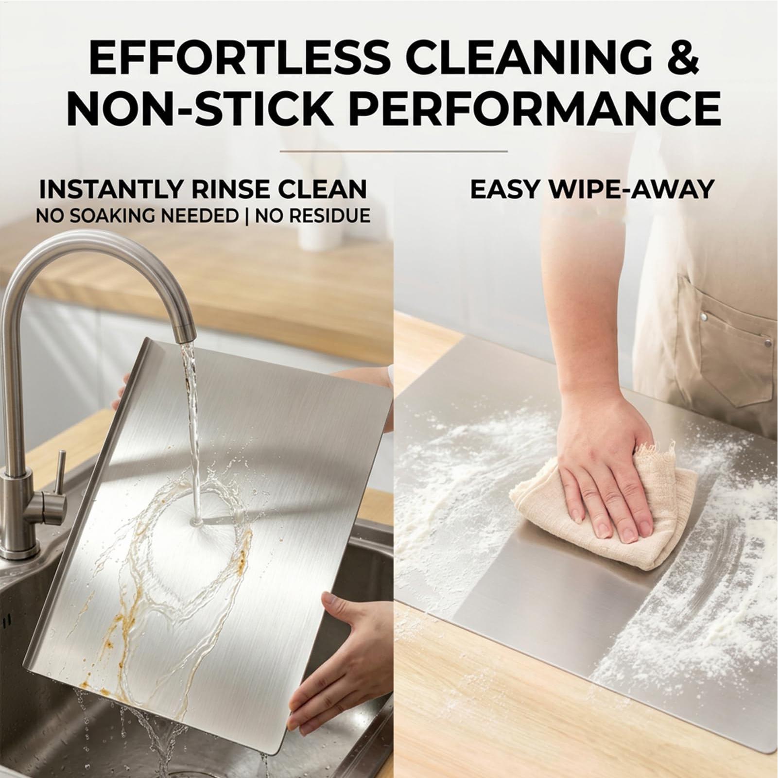Non Slip Stainless Steel Cutti - Meal Prep Easy recension och pris