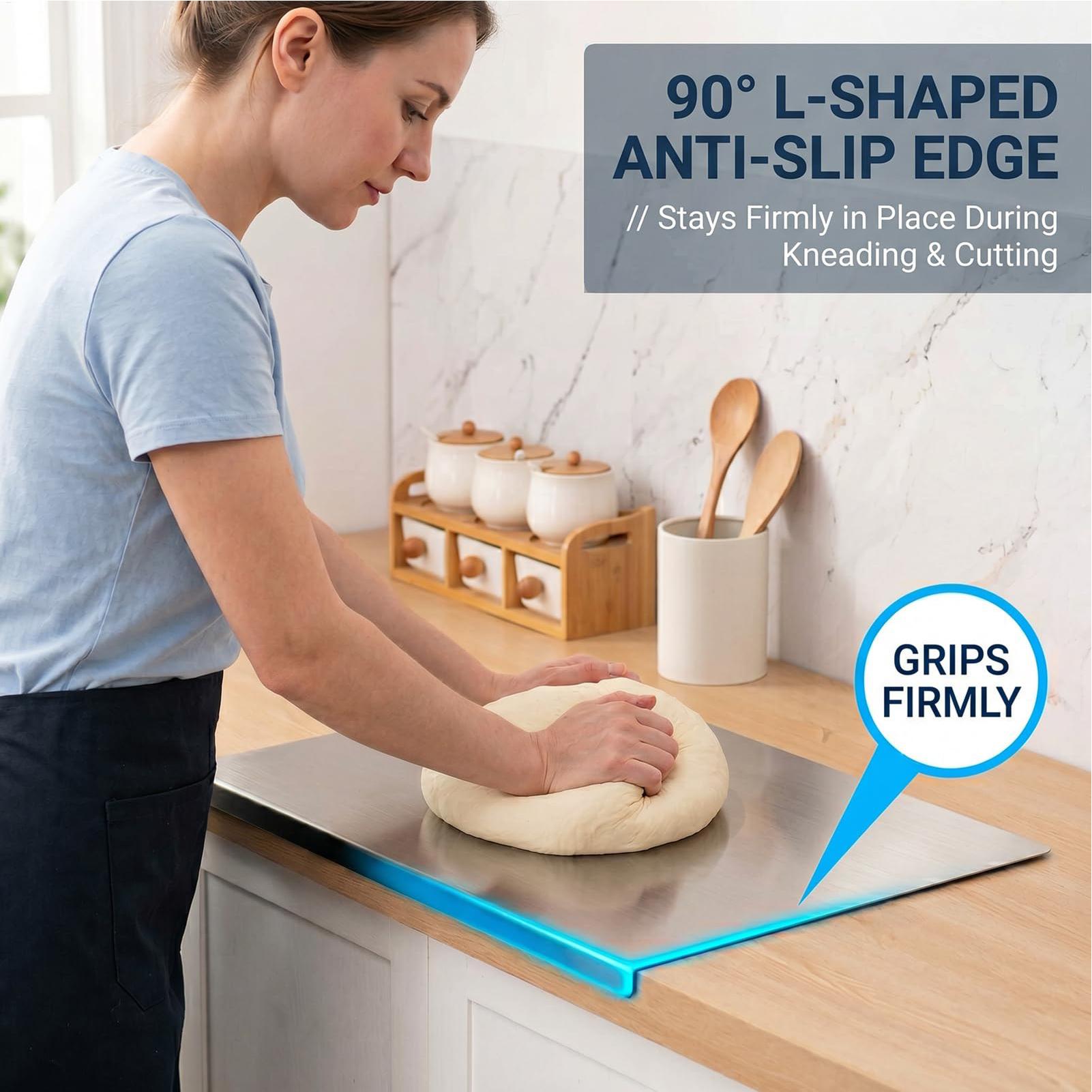 Non Slip Stainless Steel Cutti - Meal Prep Easy recension och pris
