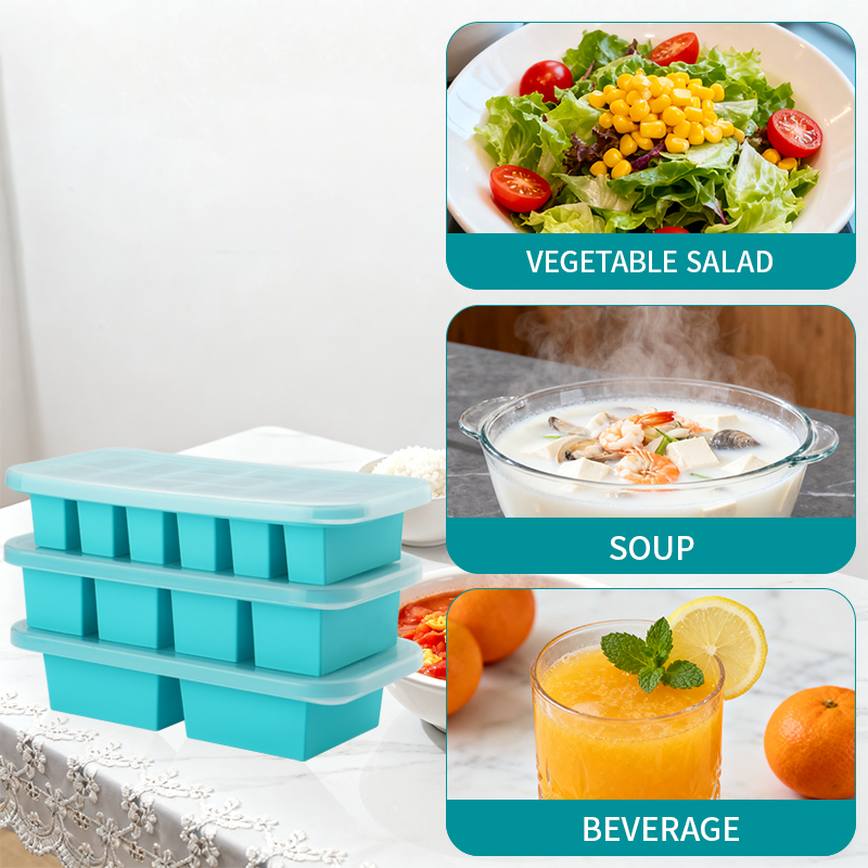 2 or 3-piece Silicone Freezer  - Meal Prep Or Prep Meal recension och pris