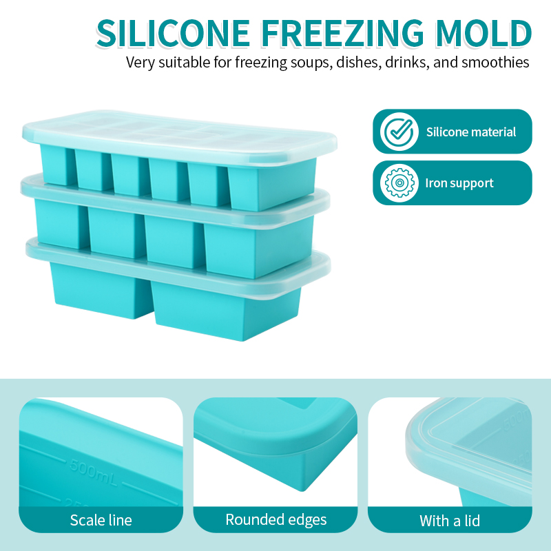 2 or 3-piece Silicone Freezer  - Meal Prep Or Prep Meal recension och pris
