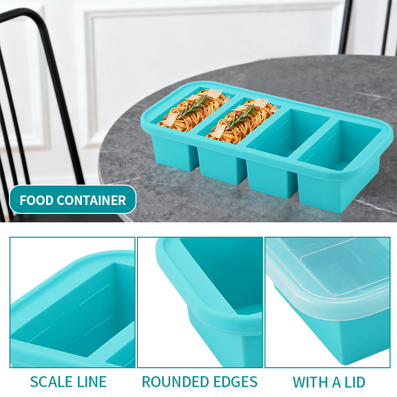 2 or 3-piece Silicone Freezer  - Meal Prep Or Prep Meal recension och pris