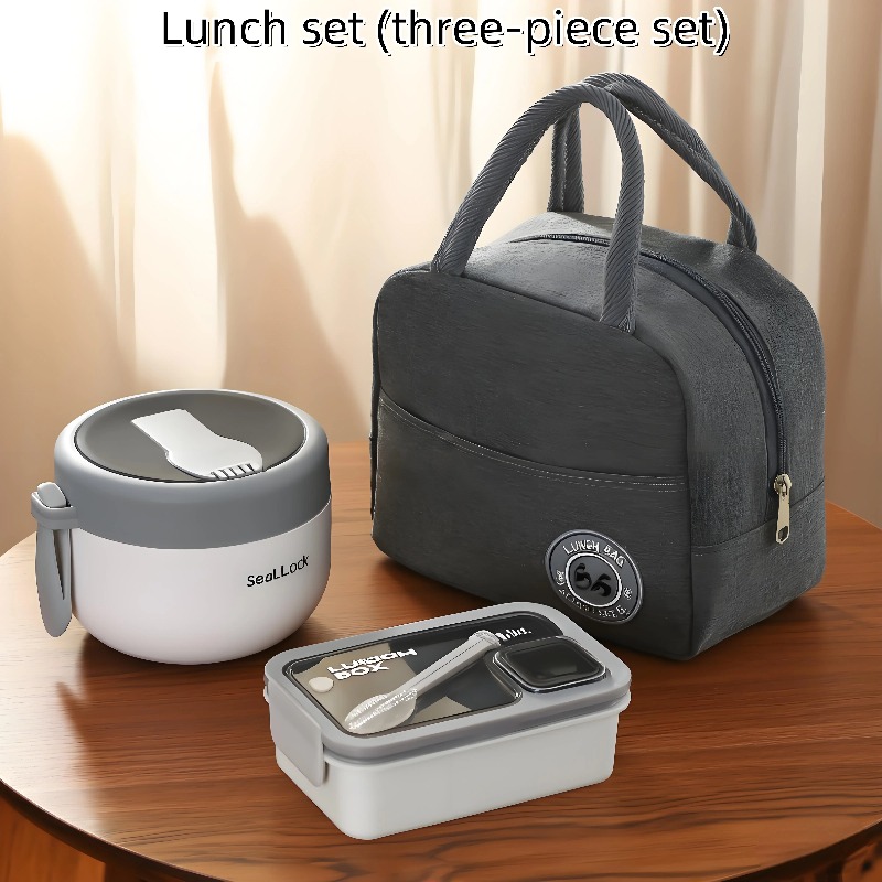 3-Piece Leakproof Lunch Contai - Meal Prep Kits recension och pris