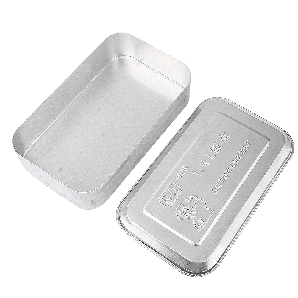 Old Aluminum Bento Box Nostalg - Meal Prep Kits recension och pris