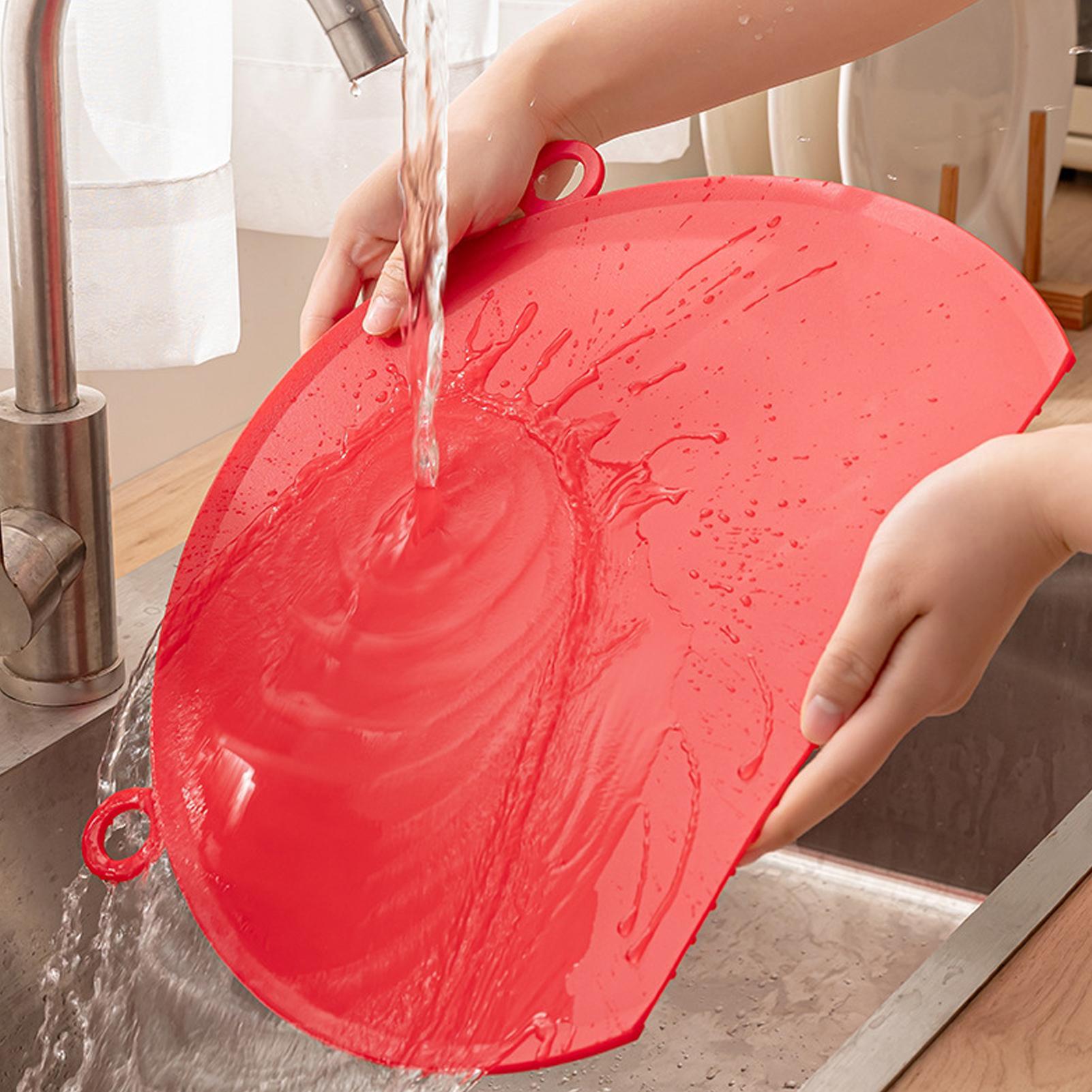 Chopping Board With Drain D-Sh - Food Prep Mat recension och pris