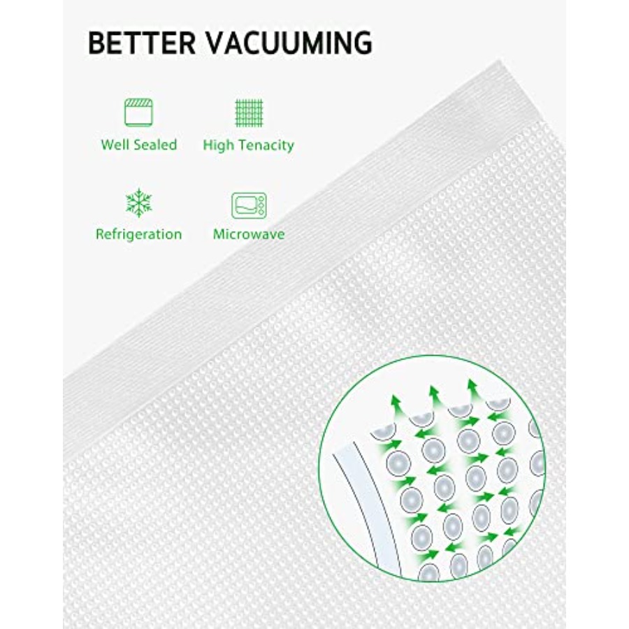 Vacuum Sealer Bags, Gallon and - Meal Prep Or Prep Meal recension och pris