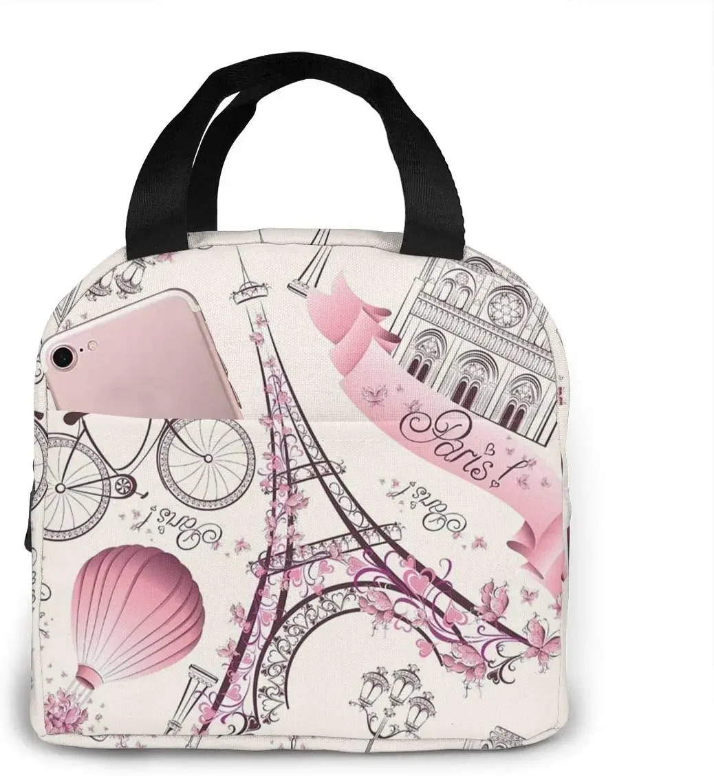 Pink Paris Eiffel Tower Lunch  - Meal Prep Tofu recension och pris