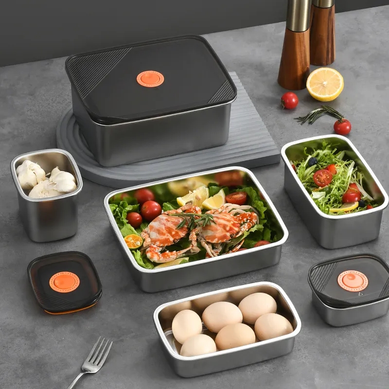 1PC 304 Stainless Steel Crispe - Meal Prep Kits recension och pris