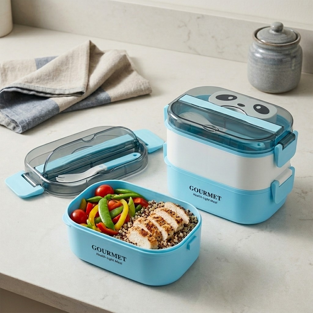 Microwave Safe Plastic Bento B - Meal Prep Or Prep Meal recension och pris