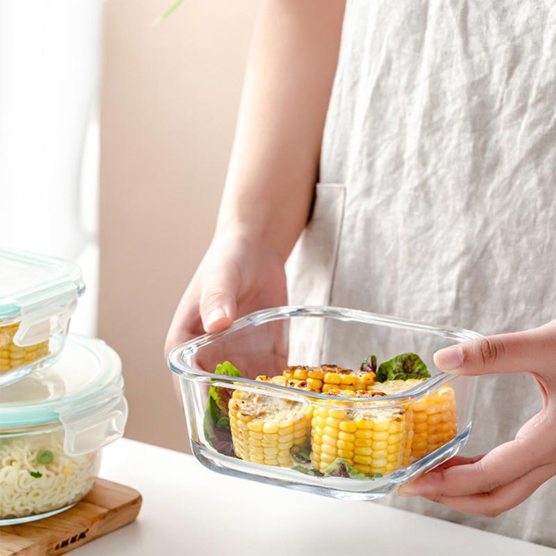 High Borosilicate Glass Lunch  - Meal Prep Kits recension och pris