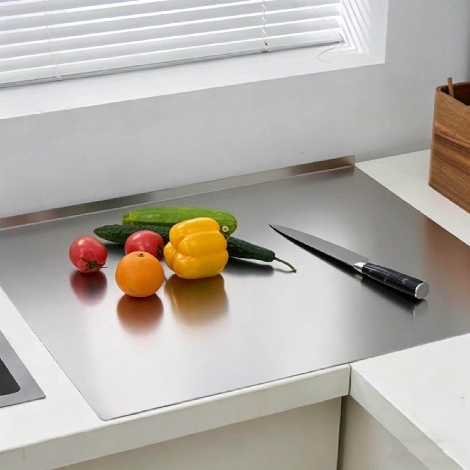 Stainless Cutting Board Dishwa - Meal Prep Food recension och pris