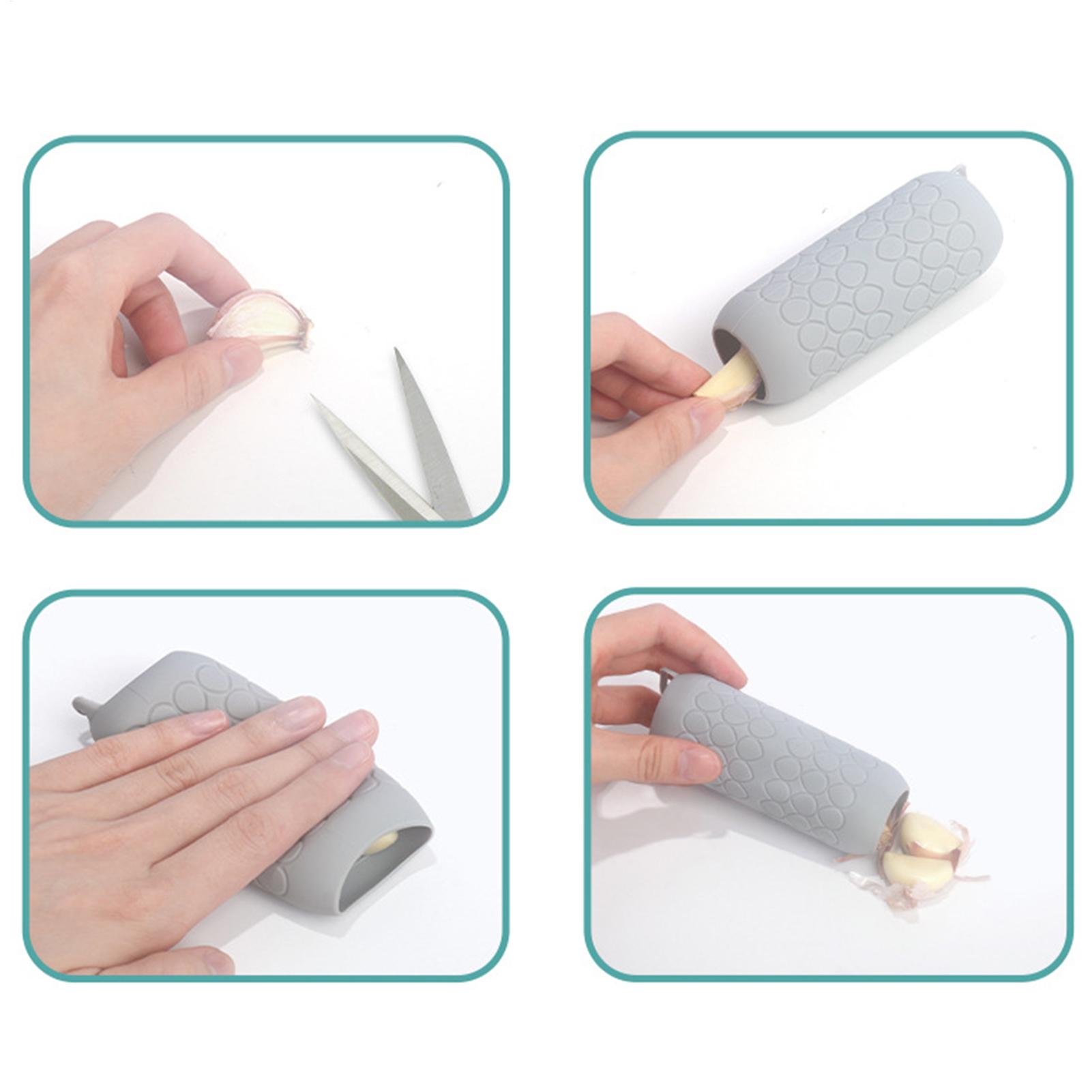 1pc Silicone Garlic Peeler Rol - Meal Prep Youtube recension och pris