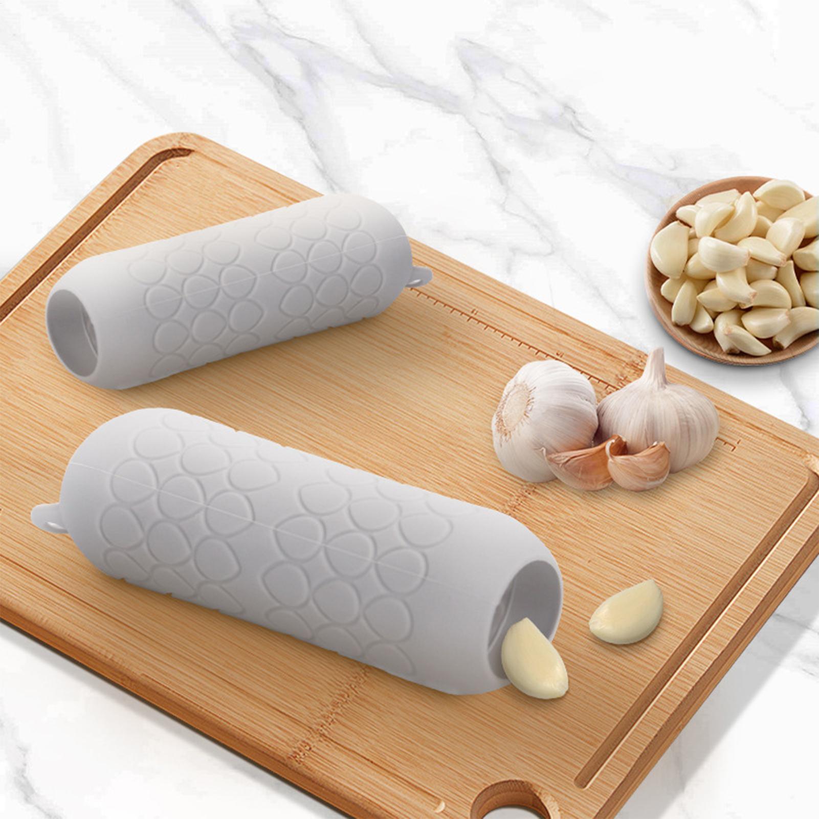 1pc Silicone Garlic Peeler Rol - Meal Prep Youtube recension och pris