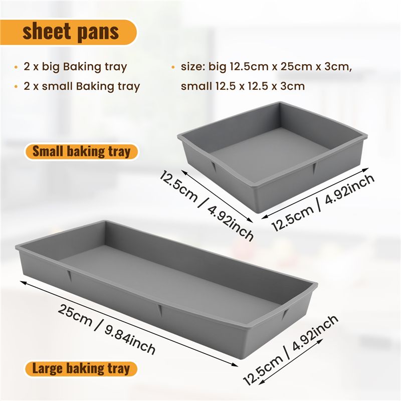 AT44-Sheet Pan Dividers For Ea - Meal Prep Kits recension och pris