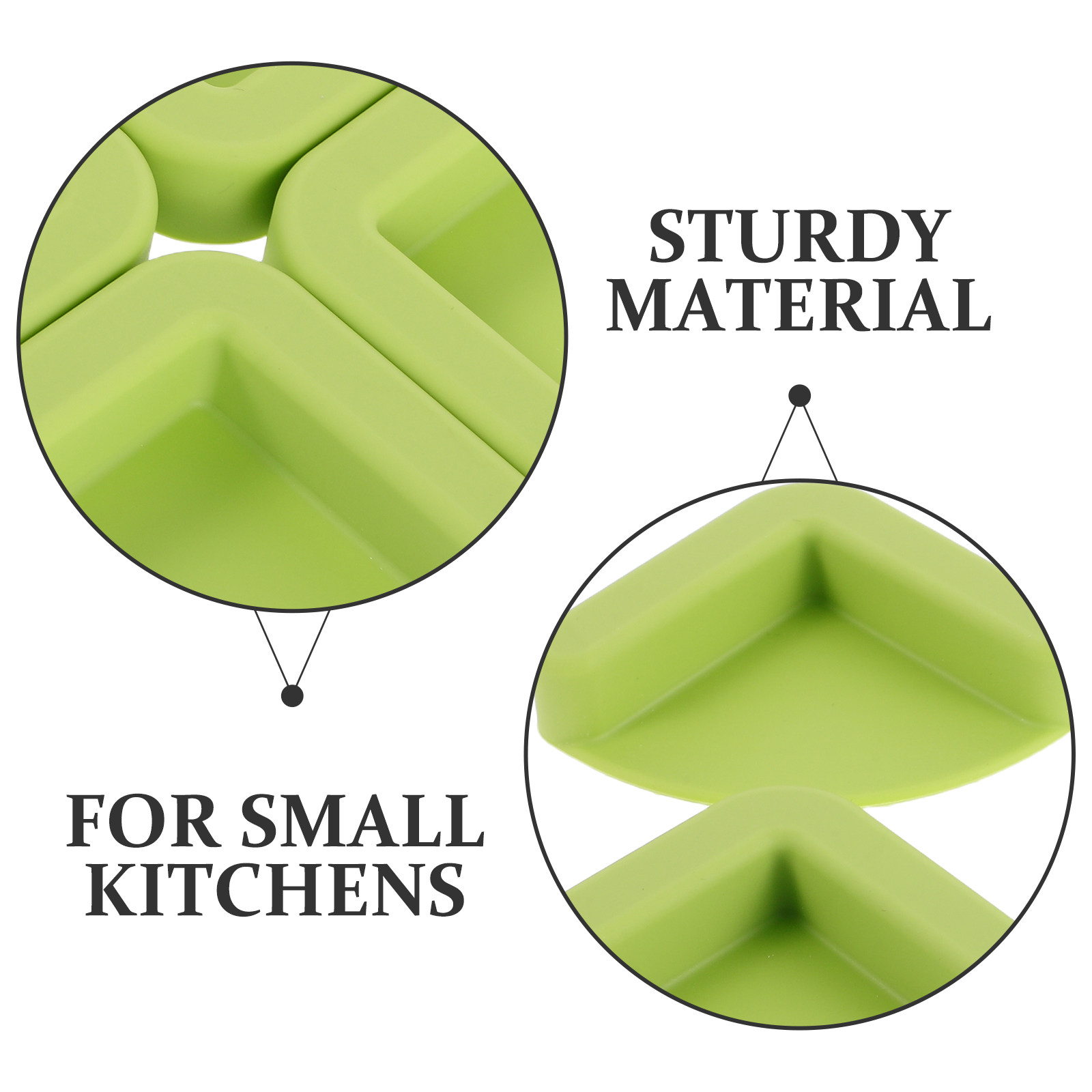 4Pcs Anti-Slip Silicone Pads N - Food Prep Mat recension och pris