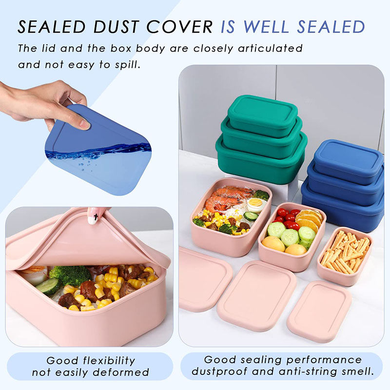 Leak-Resistant Bento Lunch Box - Meal Prep Kits recension och pris