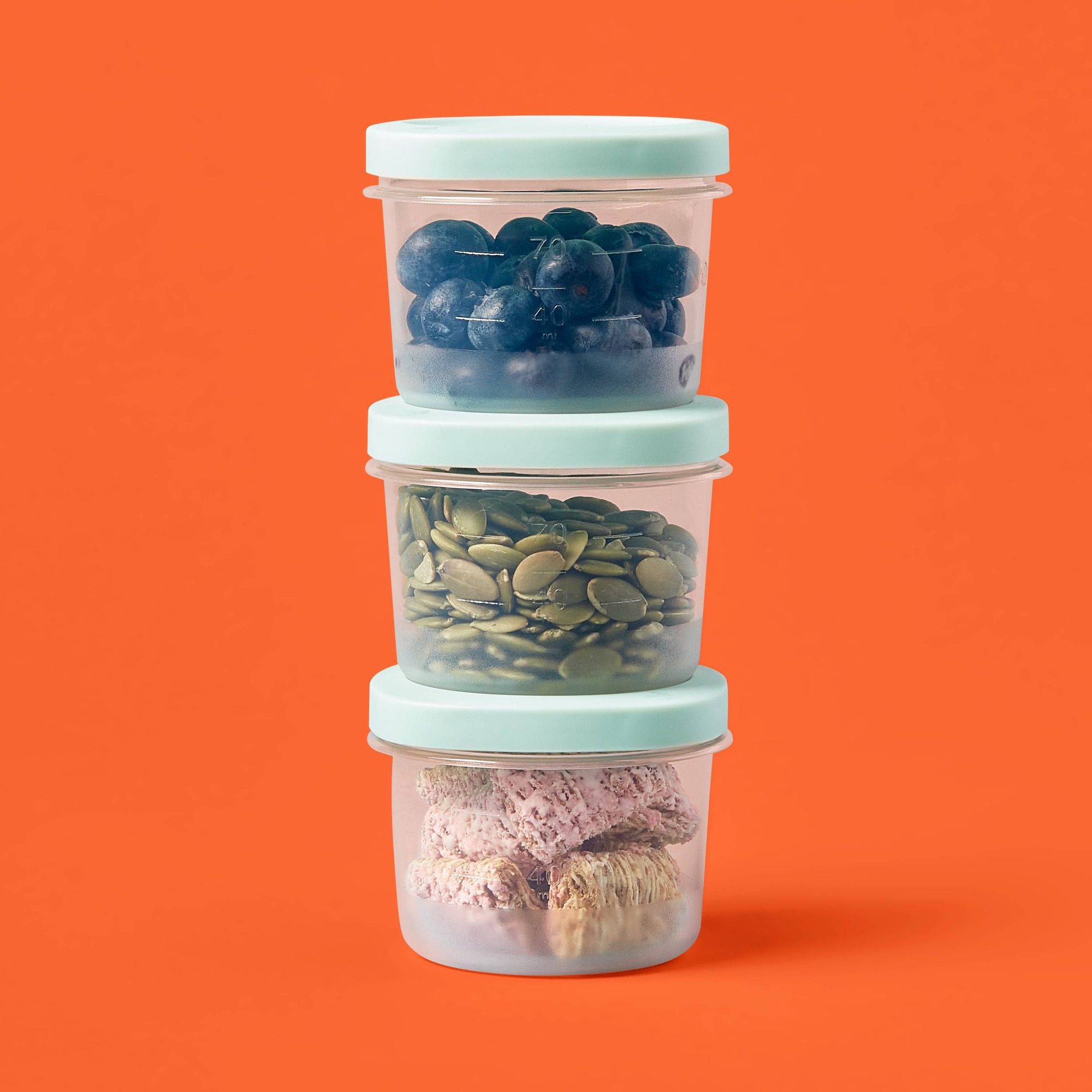 6ct Round Twist-Lock Food Stor - Meal Prep Food recension och pris