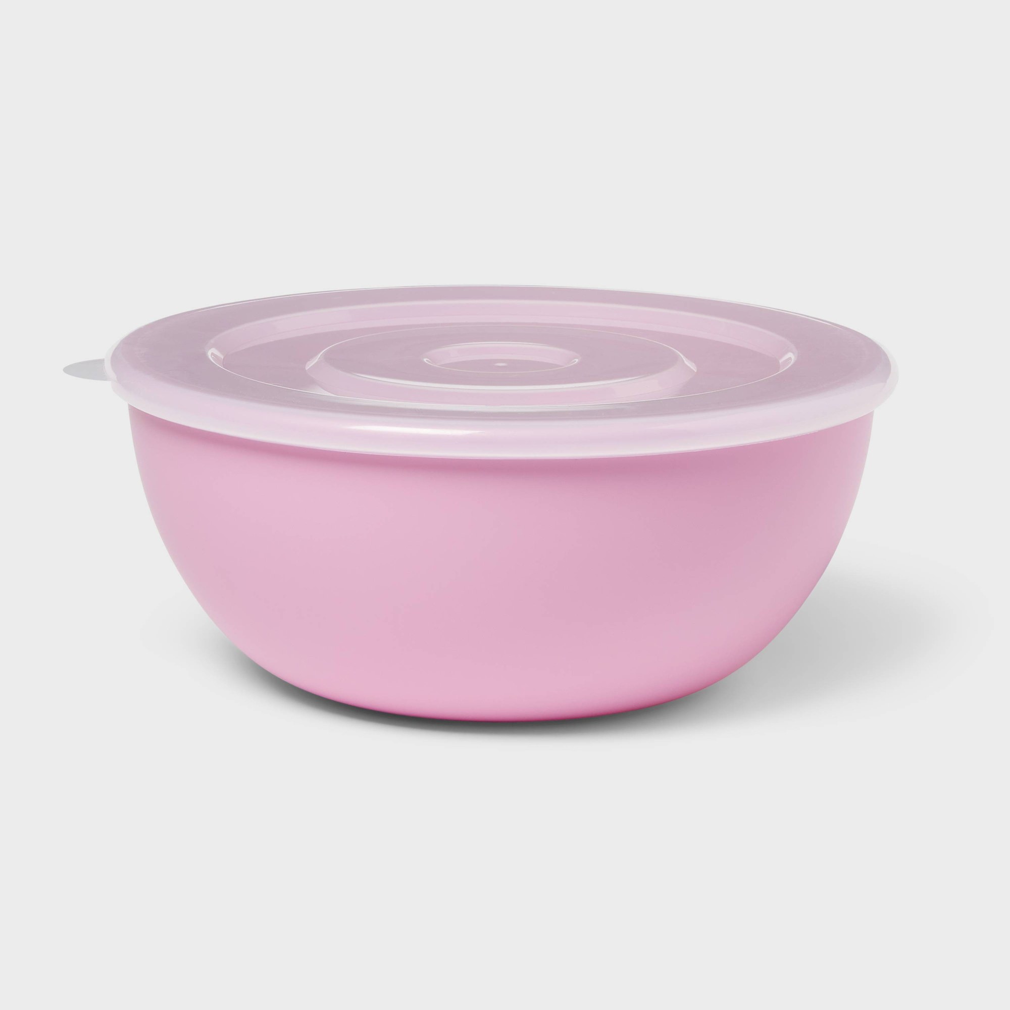 Pink Bowl With Matching Lid, D - Meal Prep Food recension och pris
